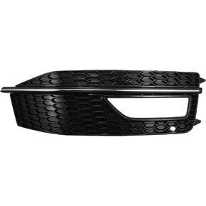 X AUTOHAUX Front Right Fog Light Grille Bumper Grill Cover for Audi A4 S4 S-line 2013-2015 8K0807682M