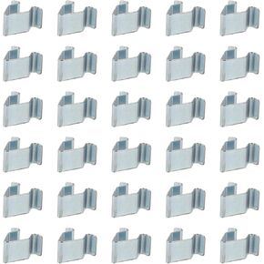 30pcs 16mm Metal Trim Panel Spring Clip, Upper Quarter Trim Clip, Pillar Trim Clip 4A0-867-276A Fit for VW for Audi