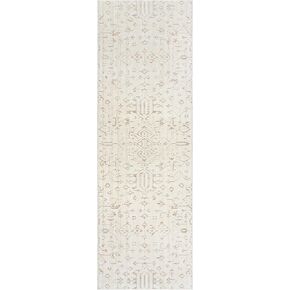 Gertmenian Indoor High-Low Area Rugs | Durable, High-Traffic, Non-Shedding & Stain Resistant | Joeri, Cream, 2x8 Runner, 27314