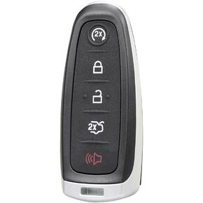Key Fob Cover Shell Case Replacement 5 Buttons Key Fob Remote Control Shell Case - Compatible for Ford Escape / Focus / Titanium / Maverick / C-Max Energi