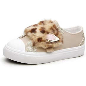 EasyStar Low Mid Top All Season Girl Sneaker with Soft Insole and Hook Loop Closure