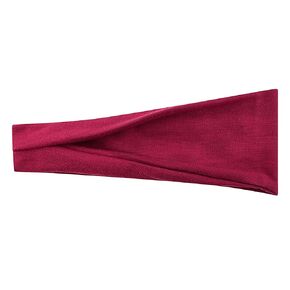 Solid color women's wide yoga headscarf running non-slip sweat band men's and women's running fitness hairband elastic hair band hairband