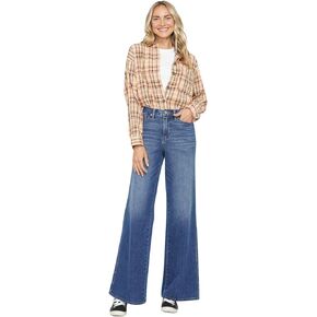 Judy Blue High-Waisted Tummy Control Retro Wide Jeans, 88847 (Size 11) Blue