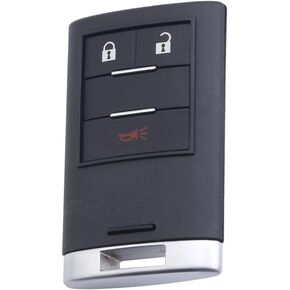 OCESTORE 3 Button Car Key Fob Keyless Entry Remote Replacement for 2010-2015 SRX Replace NBG009768T 20984232
