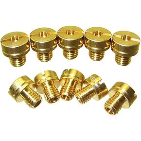 10pcs Carburetor Main Jets for Mikuni VM22 VM24 VM26 125 150 200 250cc Dirt Bike Pit Bike carb