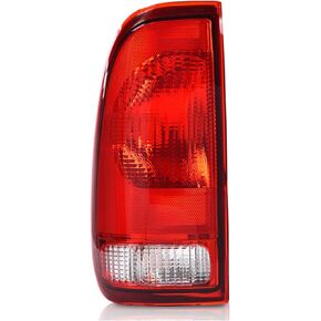Tail Light for1997-2003 Ford F-150; 2004 Ford F-150 Heritage;1999-2004 F250 LD Pickup; FORD F-350 SUPER DUTY; FORD F-450 SUPER DUTY;FORD F-550 SUPER DUTY 1999-2007 Rear Brake Lamps;No Bulbs