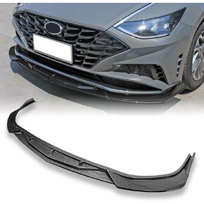 سبويلر الشفة الأمامي متوافق مع سبويلر الشفة الأمامي لسيارة هيونداي سوناتا 2020-2023، نمط M2 بطباعة ألياف الكربون in Kuwait