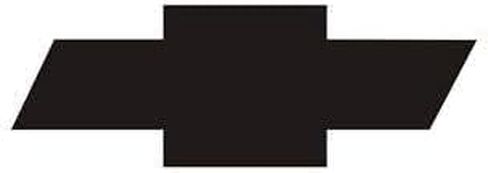 AK-Pack of 4 Compatible Chevy Bowtie Classic Decal Sticker - Sticker Graphic - Auto, Wall, Laptop, Cell, Truck Sticker for Windows, Cars, Trucks Color Size 4 inch (Black) in Saudi Arabia