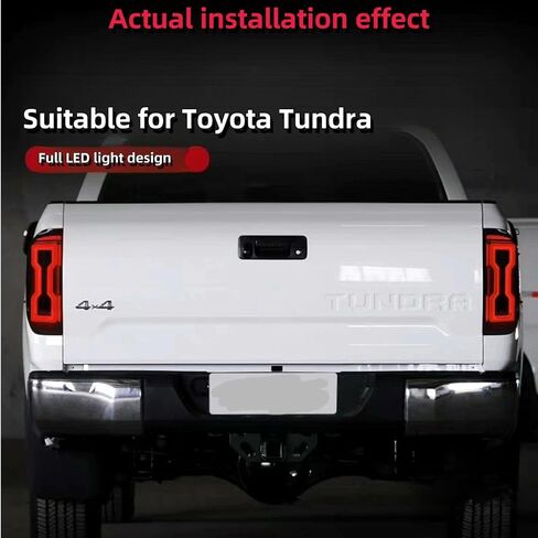 Full LED Tail Lights Suitable for Toyota Tundra 2007-2013 Taillight Assembly Brake Assembly Reverse Lamp Assembly Rear Lamp Assembly in Saudi Arabia