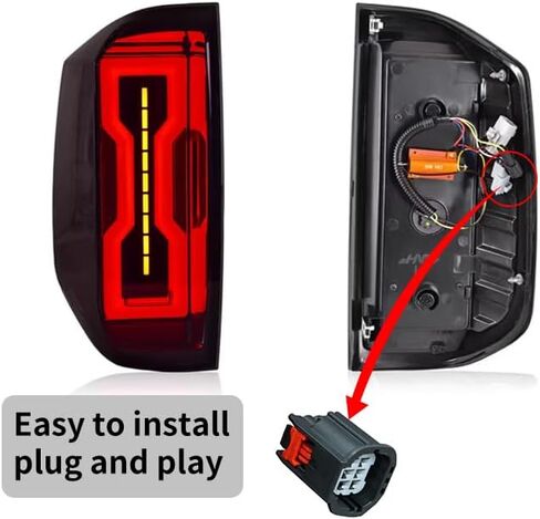 Full LED Tail Lights Suitable for Toyota Tundra 2007-2013 Taillight Assembly Brake Assembly Reverse Lamp Assembly Rear Lamp Assembly in Saudi Arabia