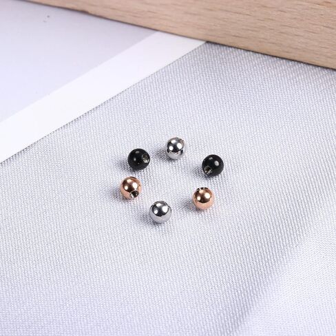 SAILIMUE 15 جهاز كمبيوتر شخصى 16G حلقات الحاجز للنساء الرجال هيبوالرجينيك الجراحية الفولاذ المقاوم للصدأ الأنف الدائري حدوة الحصان الشفاه خواتم الحاجب الحلزون Daith ثقب الحاجز مجوهرات الفضة الأسود ارتفع الذهب in Kuwait