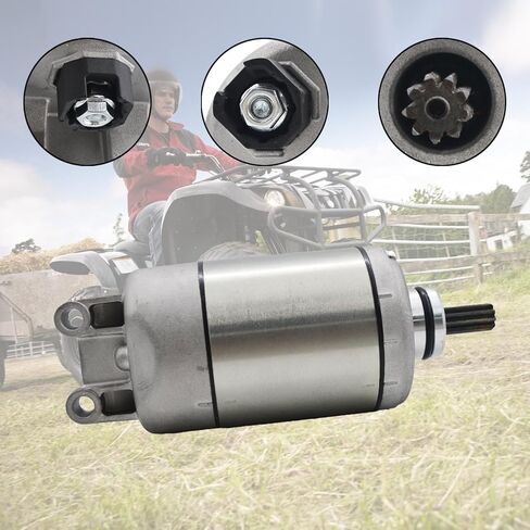 KARSEE Motorcycle Starter Motor 1RC-81890-00 High Torque Compatible with Yamaha MTN850 MT09 SP for Yamaha FJ09 FJ-09 FZ09 FZ-09 MT09 MT-09 MT09A B7N-81890-00 in Saudi Arabia