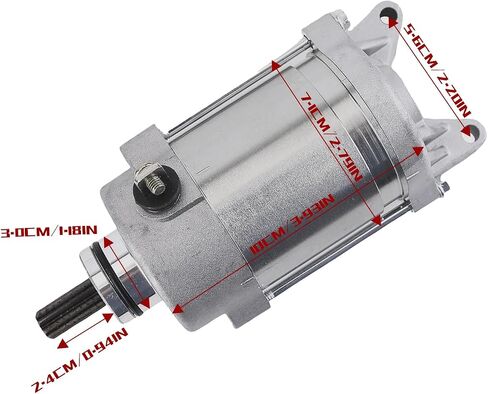 KARSEE Motorcycle Starter Motor 1RC-81890-00 High Torque Compatible with Yamaha MTN850 MT09 SP for Yamaha FJ09 FJ-09 FZ09 FZ-09 MT09 MT-09 MT09A B7N-81890-00 in Saudi Arabia
