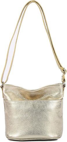T198 - Italian shoulder bag small made of leather in Kuwait