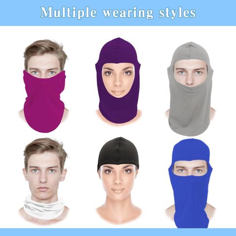 6/12 Pieces Ski Mask,Ski Mask Balaclava, for Women,Shiesty Mask,Halloween Mask,Winter Face Mask in Saudi Arabia