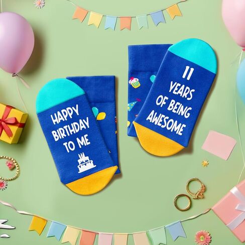 Zmart 12th Birthday Gifts Ideas Socks - Gifts for 12 Year Old Tween Girls Boys, Gift for Preteen Girls Boys Age 12, Presents for 12 Year Olds 2 Pack in Saudi Arabia