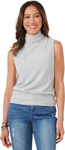 Democracy Women's Sleeveless Knit Top in Saudi Arabia