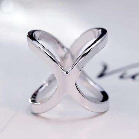 2 قطعة X على شكل وشاح حلقة مشبك بسيط جوفاء وشاح حريري المشبك كليب خواتم حامل المشبك ل منديل شال الفضة + الذهب in Kuwait