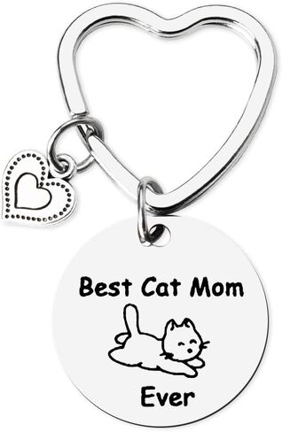أفضل هدايا القط أمي للنساء القط هدايا عيد ميلاد الأم لمحبي القطط الأخوات هدايا عيد الميلاد لصديقة أصدقاء الحيوانات الأليفة عشاق الحيوانات الأليفة هدية سلسلة المفاتيح لمالك الحيوانات الأليفة أفضل أم القط من أي وقت مضى سلسلة المفاتيح in Kuwait