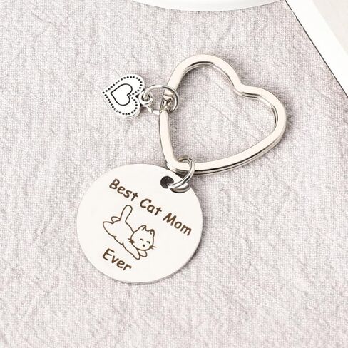 أفضل هدايا القط أمي للنساء القط هدايا عيد ميلاد الأم لمحبي القطط الأخوات هدايا عيد الميلاد لصديقة أصدقاء الحيوانات الأليفة عشاق الحيوانات الأليفة هدية سلسلة المفاتيح لمالك الحيوانات الأليفة أفضل أم القط من أي وقت مضى سلسلة المفاتيح in Kuwait
