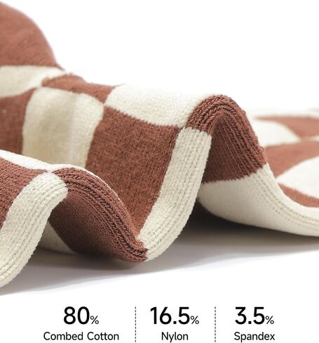 Men's Dress Socks Combed Cotton Anti Odor Quick Dry Moisture Wikcing Size 8-13 Crew Lenth in Kuwait