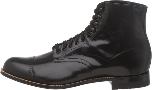 Stacy Adams Men's Madison Cap Toe Boot,Black,12 EE in Kuwait