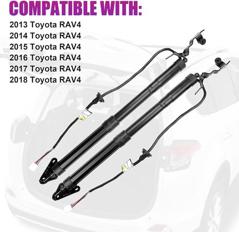 زوج واحد من مشغل باب رفع السيارة متوافق مع Toyota 2013-2018 RAV4 دعامات رفع خلفية كهربائية لصندوق السيارة الخلفي ودعم الصدمات 6892009010 6891009010 in Kuwait