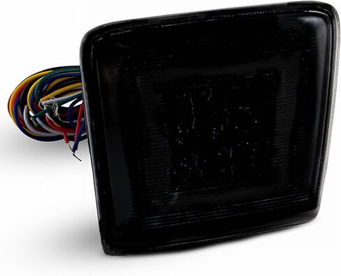 LED Rear Bumper Light for Nissan 370Z 2009-2021 Juke Nismo 2013-2017 Sentra Nismo 2017-2019 Integrated with Sequential Turn Signal, Brake Light, Fog Light and Reverse Light Smoked Tinted in Kuwait