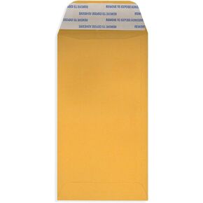 NextDayLabels - # 7 Coin Brown Kraft Envelopes, Peel & Seal, for Small Parts, Cash, Pack of 25