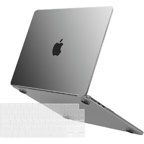 MOSISO Compatible with MacBook Air 13 inch Case 2024 2023 2022 M3 A3113 M2 A2681, Ultra-Thin Slim Natural Original Color Plastic Hard Shell&Keyboard Skin for MacBook Air 13.6 inch Case, Beige Brown