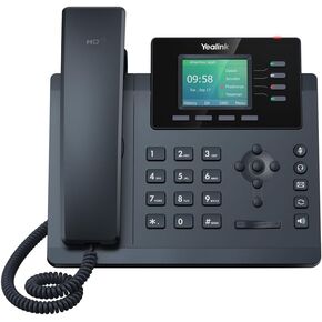 Yealink SIP-T34W WiFi IP Phone, 4 VoIP Accounts. 2.4-Inch Color Display. Dual-Port Gigabit Ethernet, 802.3af PoE, Power Adapter Not Included (SIP-T34W)
