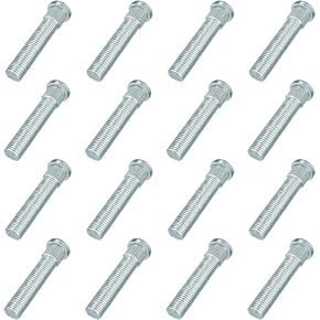 Front Wheel Studs 7517871 16 Pcs for Polaris RZR-4-800 RZR 570 900 Ranger 500 700 800 Diesel 900 ACE 570 900 （3/8"x24 Thread）