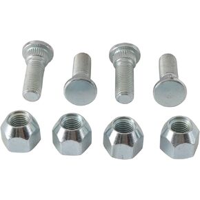 All Balls Racing Wheel Stud and Nut Kit 85-1007 Compatible With/Replacement For Yamaha KODIAK 450 4WD 2018, KODIAK 450 EPS 4WD 2018, YFA1 1989-2004, YFM125 Grizzly 2004-2013