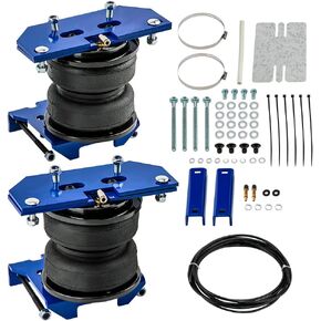 maXpeedingrods Air Bag Suspension Kit, up to 5000 lbs, Air lines, valve, Mounting Bracket, Hardware for Dodge Ram 2500 2003-2013 4WD, for Dodge Ram 3500 2003-2018 4WD