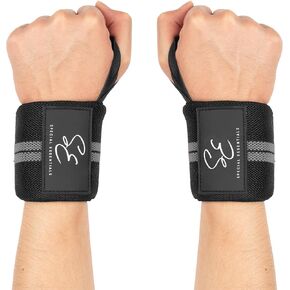 18" Weightlifting Wrist Wraps for Men & Women with Wrist Support - Stiff Fit or Flexible Fit for Gym Workouts Weight Lifting Powerlifting Strength Training
