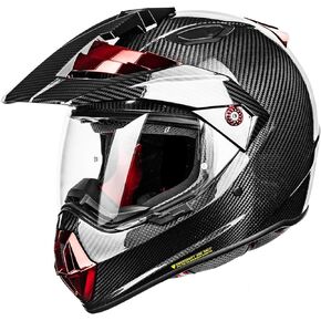 ILM Carbon Fibre Snell M2020D Full Face Motorcycle Adventure Helmet Auto Car Racing for Men Women Dual Sport Off-Road Helmet Model L13 in Kuwait