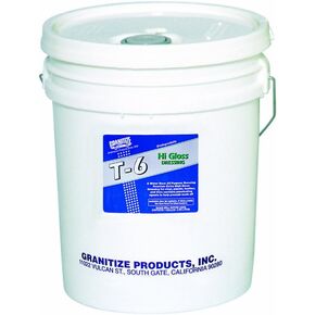 Granitize T-6 Auto High Gloss Dressing - Rubber-Vinyl-Plastic - 1 Gallon