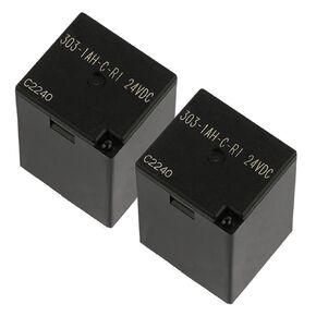 (Pack of 2)303-1AH-C-R1 24VDC 20A SPNO 4Pins Automotive Purpose Relay