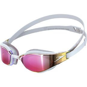 Speedo Unisex-Adult Swim Goggles Mirrored Fastskin Hyper Elite