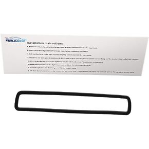 MbuyDIY 3rd Third Brake Light Gasket Seal Compatible with 2009-2018 Dodge Ram 1500 2500 3500 High Mount Stop Lamp Assembly, Single-sided adhesive