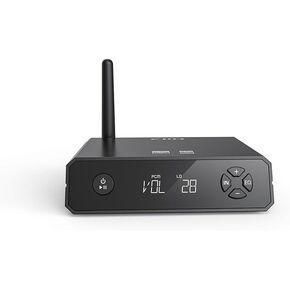 FiiO/JadeAudio BR13 HiFi Bluetooth Receiver with 5.1 LDAC/aptX Low Latency for Home Stereo/TV, USB DAC,High Fidelity 24 bit, RCA Optical Coaxial Output