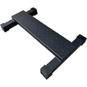 Steel Calf Raise Bar, Standing Calf Raise Machine for Calf Stretching, Squat, Foot Stretch, Anti-Slip Solid Calf Block (CALF RAISE BAR 1)