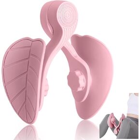 Thigh Master Thigh Exerciser, Hip & Inner Thigh Exercise Equipment, Pelvic Floor Muscle Trainer with Figure 8 Resistance Band for Arm Leg, Thigh Toner Kegel Exercise Products for Women