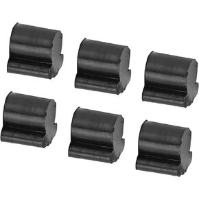 Horn Piston Rubber Pad, 7Pcs Noise Resistant Rotary Valve Rubber Buffering Stop for Euphonic Tuba with Pile Small