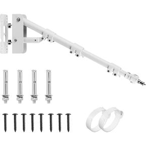 Selens Wall Mount Ring Light 39.37''/100cm with 180° Swivel Boom Arm for Beauty Salons, Barber, Tattoo, Live Streaming, Recording, White