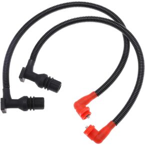 4012888 4012889 Ignition Coil Spark Plug Wire Cap for Polaris Ranger Crew RZR 4 S 800 2011-2017, 2 Pcs