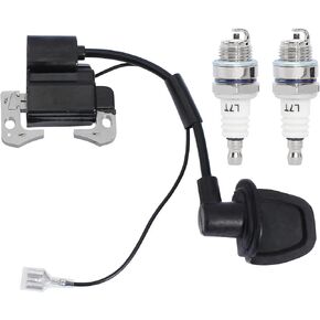 Ignition Coil Spark Plug L7T for 2-stroke 33cc 43cc 47cc 49cc 50cc Mini moto Dirt Pocket Bike Chopper Scooter Kids Quad ATV Minimoto