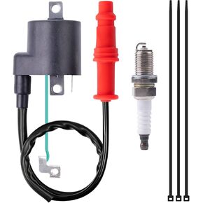 ملف الإشعال TNNR وقابس الإشعال متوافق مع 1996-2002 Polaris Sportsman 500 1995-2002 Magnum 425 500 2000-2002 Xpedition 425 استبدال OEM 3085228 3085227 in Kuwait