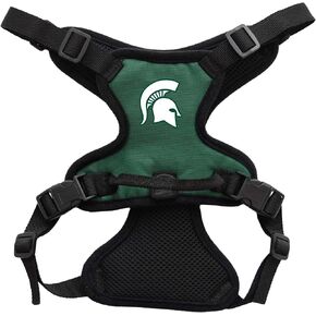 Littlearth Unisex-Adult NCAA Michigan State Spartans Front Clip Pet Harness, Team Color, X-Large