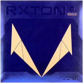 Wang Hao Loki RXTON 5 Table Tennis Rubber, RXTON V Sticky and High Density Sponge Ping Pong Rubber, Max Thickness, Hard